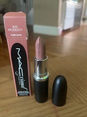 MAC Cosmetics Satin Lipstick 835 Modesty - Mauve Pink